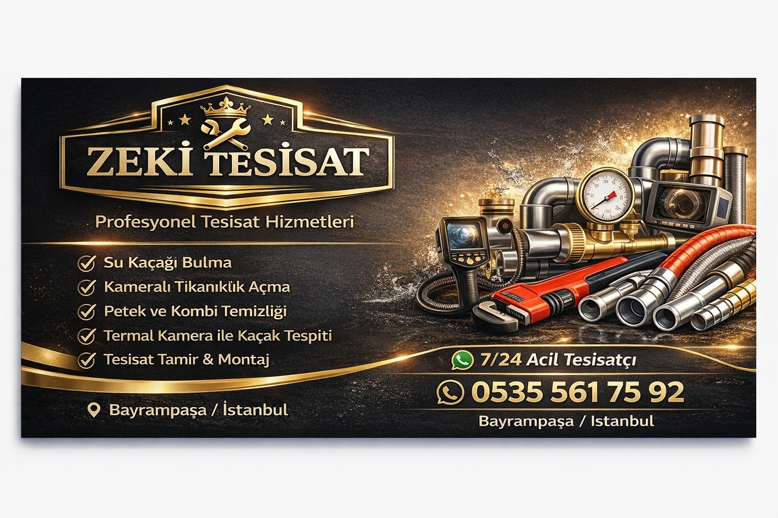 Bayrampaşa Terazidere Su Tesisatçısı